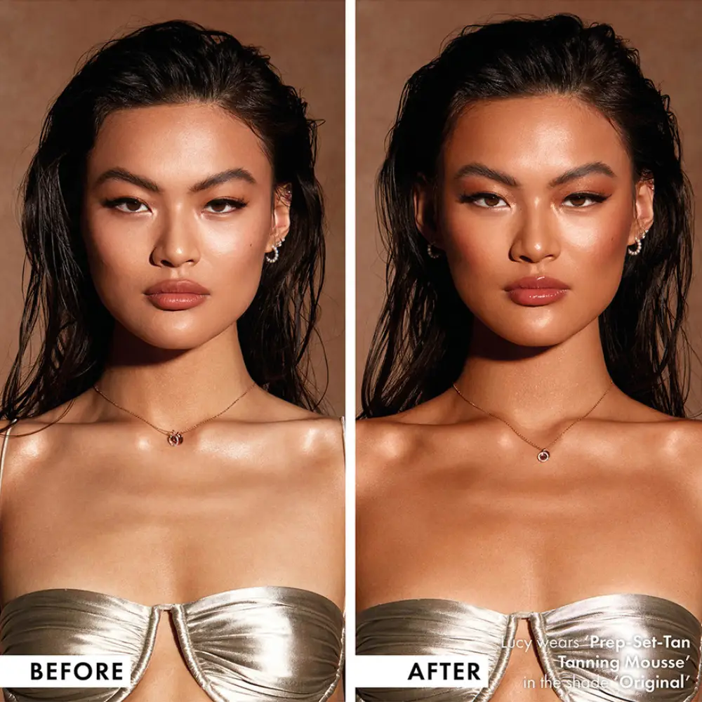Radiant bronzing mousse